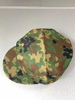 Amazon.co.jp: 陸上自衛隊迷彩 八角帽 サイズ1号（60cm